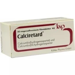 CALCIRETARD Gastroke -resistant Dragees, 50 pcs