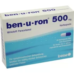 BEN-U-RON 500 mg capsules, 20 pcs