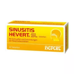 SINUSITIS HEVERT SL Tablets, 40 pcs