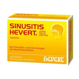 SINUSITIS HEVERT SL Tablets, 300 pcs