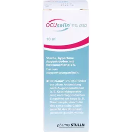 OCUSALIN 5% OSD eye drops, 1x10 ml