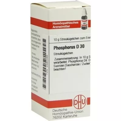 PHOSPHORUS D 30 Globuli, 10 g