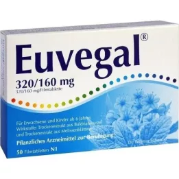 EUVEGAL 320 mg/160 mg film -coated tablets, 50 pcs