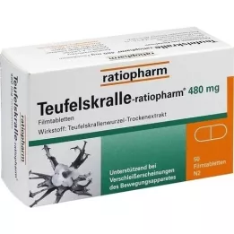 TEUFELSKRALLE-RATIOPHARM film -coated tablets, 50 pcs