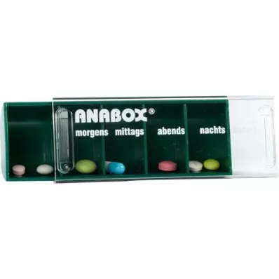 ANABOX Daily box green, 1 pcs