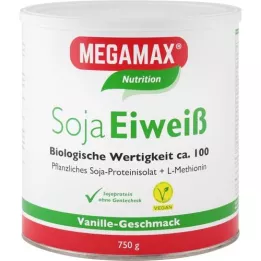 MEGAMAX Soy protein vanilla powder, 750 g