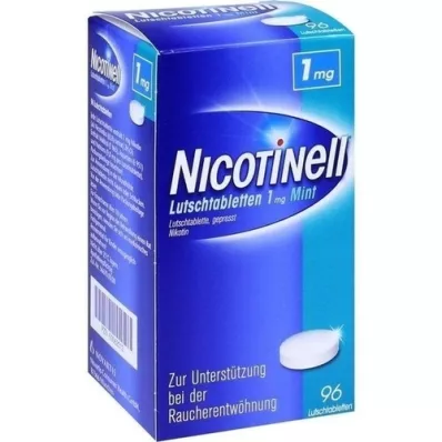 NICOTINELL sucking tablets 1 mg mint, 96 pcs