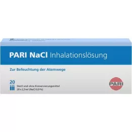 PARI NaCl inhalation solution ampoules, 20x2.5 ml