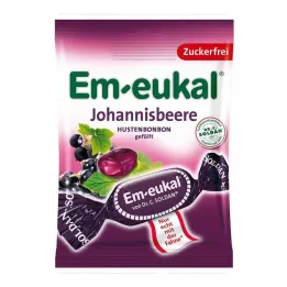 EM-EUKAL Candy currant filled sugar-free, 75 g