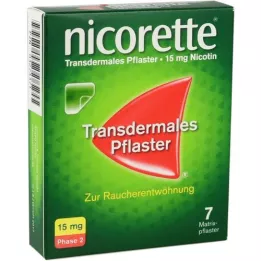 NICORETTE TX Pflaster 15 mg, 7 pcs