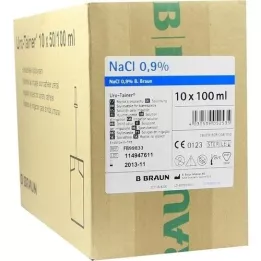 URO TAINER Sodium chloride solution 0.9%, 10x100 ml