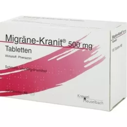 MIGRÄNE KRANIT 500 mg tablets, 100 pcs