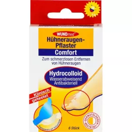 HÜHNERAUGENPFLASTER Comfort Hydrocolloid, 6 pcs