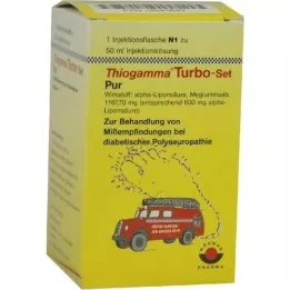 THIOGAMMA Turbo set PUR injection bottles, 50 ml