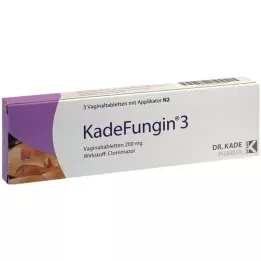 KADEFUNGIN 3 vaginal tablets, 3 pcs