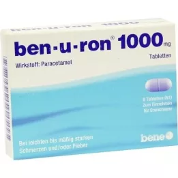 BEN-U-RON 1,000 mg tablets, 9 pcs