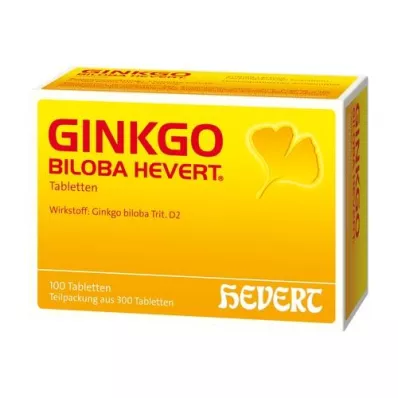 GINKGO BILOBA HEVERT Tablets, 300 pcs