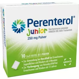 PERENTEROL Junior 250 mg powder bag, 10 pcs