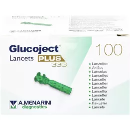 GLUCOJECT Lance PLUS 33 g, 100 pcs