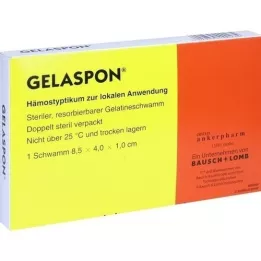 GELASPON sponge 1x4x8.5 cm gelatin sponge, 1 pcs