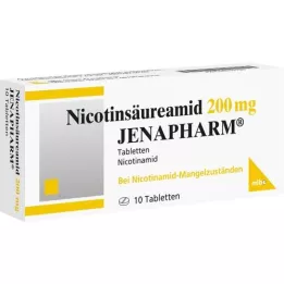 NICOTINSÄUREAMID 200 mg Jenapharm tablets, 10 pcs