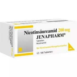 NICOTINSÄUREAMID 200 mg Jenapharm tablets, 100 pcs