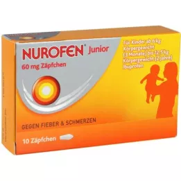 NUROFEN Junior 60 mg suppositories, 10 pcs
