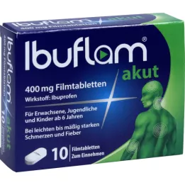 IBUFLAM Acute 400 mg film -coated tablets, 10 pcs
