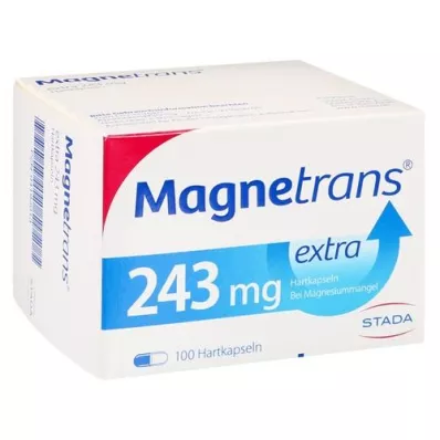 MAGNETRANS Extra 243 mg hard capsules, 100 pcs