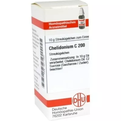 CHELIDONIUM C 200 Globuli, 10 g