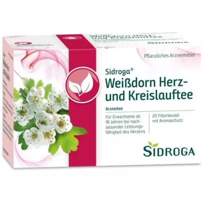 SIDROGA History cardiac and circulatory tea filterb., 20x1.5 g