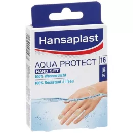 HANSAPLAST Aqua Protect Plaster Hand Set, 16 pcs