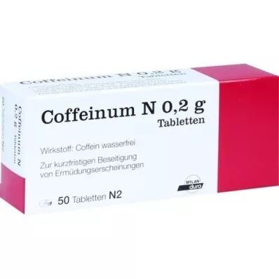 COFFEINUM N 0.2 g tablets, 50 pcs