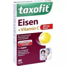 TAXOFIT iron+vitamin C soft capsules, 40 pcs