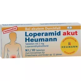 LOPERAMID Acute Heumann tablets, 10 pcs