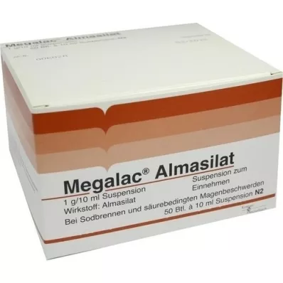 MEGALAC Almasilate suspension, 50x10 ml