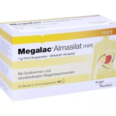 MEGALAC Almasilate Mint Suspension, 20x10 ml