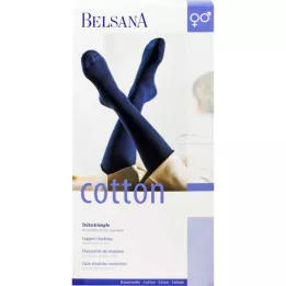 BELSANA Cotton support knee socks AD size 2 black, 2 |2| pieces |2|