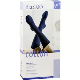 BELSANA Cotton support knee socks AD size 1 beige, 2 |2| pieces |2|