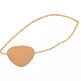 AUGENKLAPPE with elastic band, sand-colored, 1 pc