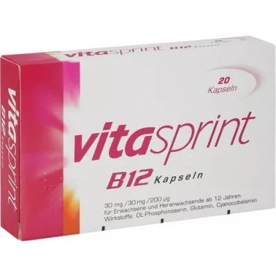 VITASPRINT B12 capsules, 20 pcs