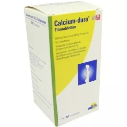 CALCIUM DURA Vit D3 film -coated tablets, 120 pcs