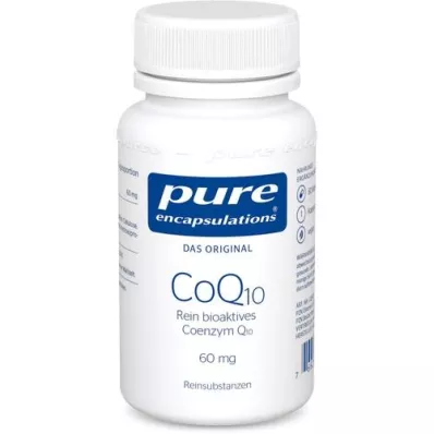 PURE ENCAPSULATIONS COQ10 60 mg capsules, 60 pcs
