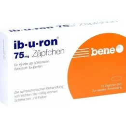 IB-U-RON 75 mg suppositories, 10 pcs