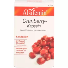 CRANBERRY 36 mg PAC Alsifemin Capsules, 30 pcs