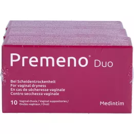 PREMENO Duo Vaginalovula, 3x10 pcs