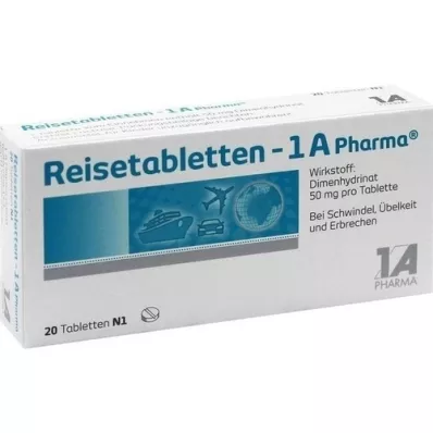 REISETABLETTEN-1A Pharma, 20 pcs
