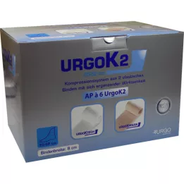Urgok2 compr.yst.8cm ankleum. 25-32cm, 6 pcs