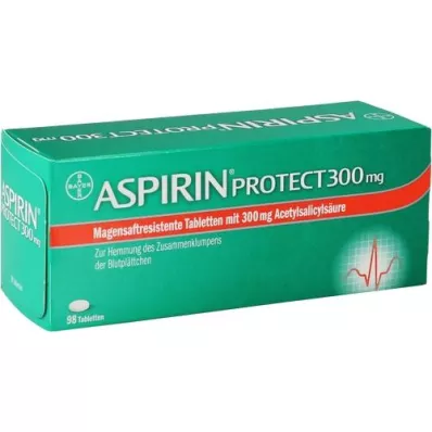 ASPIRIN Protect 300 mg gastrointestinal tablets, 98 pcs