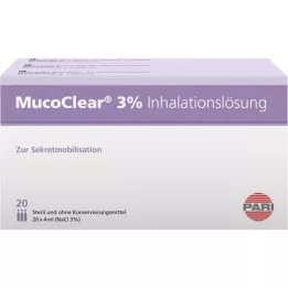 MUCOCLEAR 3% NaCl inhalation solution, 60x4 ml